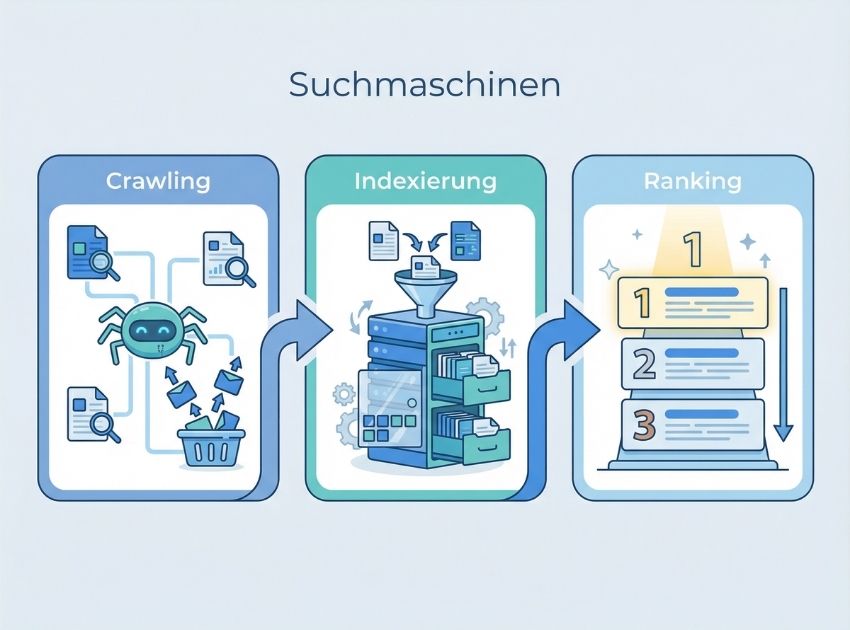 Workflow Suchmaschinen