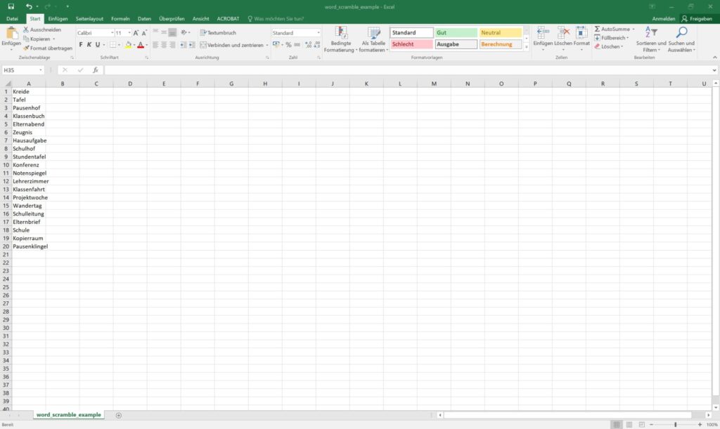 Book Bolt Erfahrungen 2026: So erstellst du Rätselbücher für Amazon KDP 14 MS Excel: Wortsalat